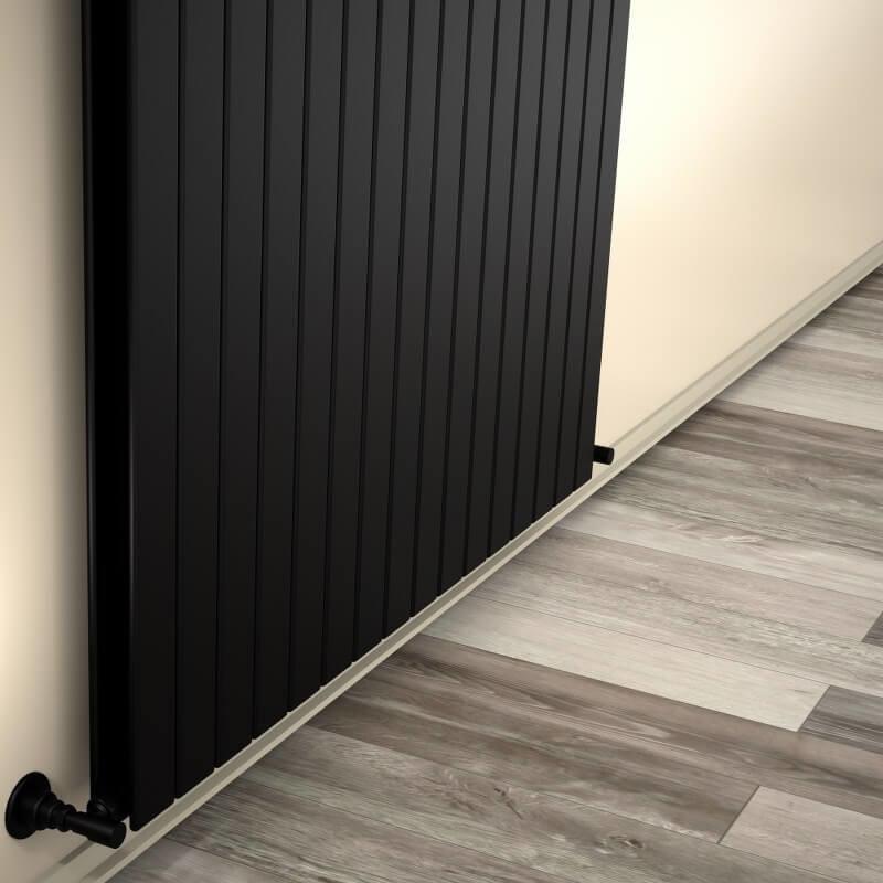Tip 20V Dekoratif Radyatör 900x1180 Mat Siyah - 2DR20V09001180B3S