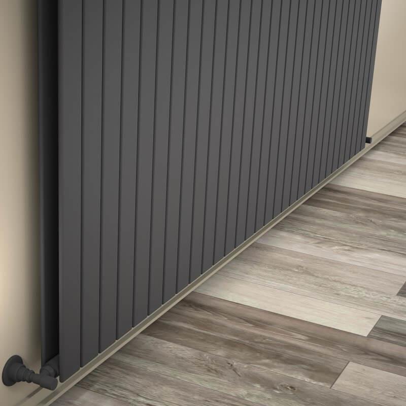 Tip 20V Dekoratif Radyatör 900x2216 Antrasit - 2DR20V09002216B2S