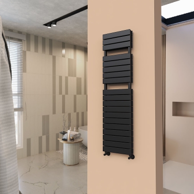 Radiva - Tip 21H Dekoratif Havlupan 400x1550 Mat Siyah