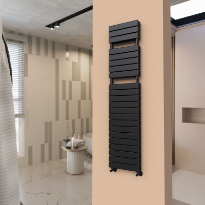 Radiva - Tip 21H Dekoratif Havlupan 400x1772 Mat Siyah