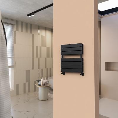 Radiva - Tip 21H Dekoratif Havlupan 500x588 Mat Siyah