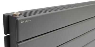 Tip 21H Dekoratif Radyatör 588x2000 Antrasit - Thumbnail 221H05882000B2TS