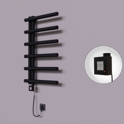 Radiva - Tuna Dekoratif Elektrikli Havlupan 500x850 Kapuçino (KTX1 Termostat) 300W Spiral Kablolu