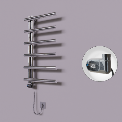 Radiva - Tuna Dekoratif Elektrikli Havlupan 500x850 Krom (Thesis Termostat) 200W (1)