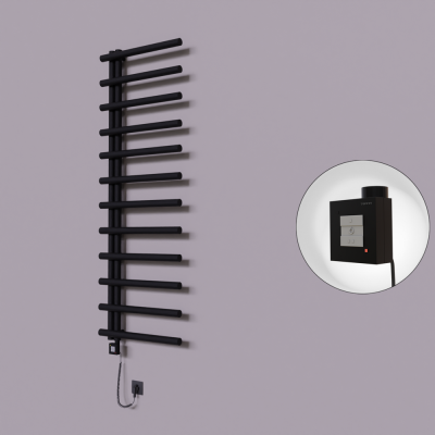Radiva - Tuna Dekoratif Elektrikli Havlupan 600x1750 Kapuçino (KTX1 Termostat) 1000W Spiral Kablolu