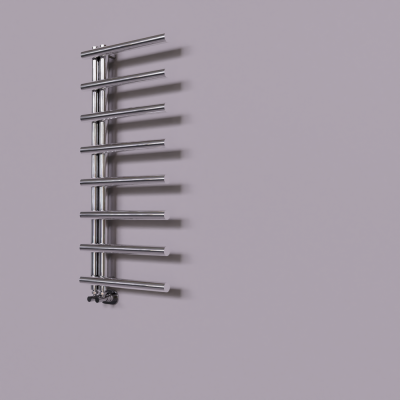 Radiva - Tuna Dekoratif Havlupan 500x1150 Krom