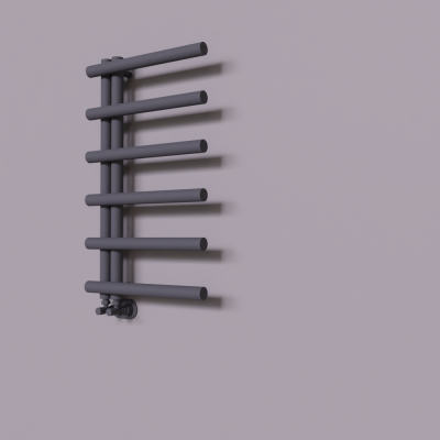 Radiva - Tuna Dekoratif Havlupan 500x850 Koyu Antrasit - 494