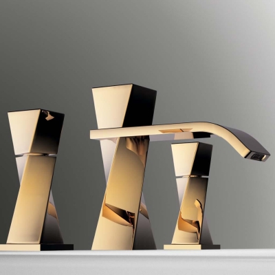 JORGER - Jörger Turn 3 Delikli Lavabo Bataryası Altın