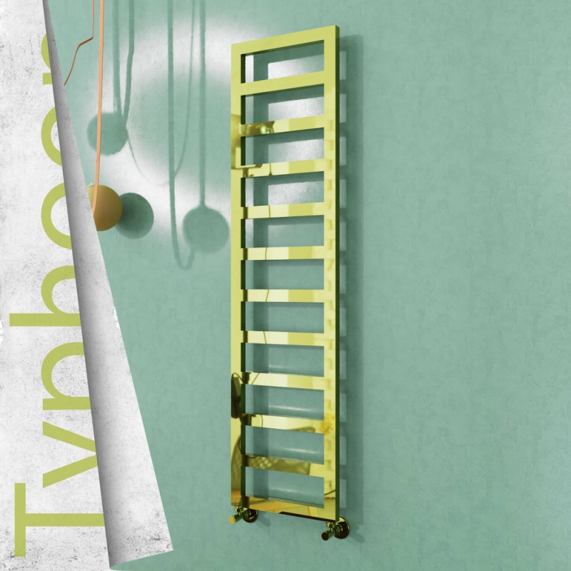 TYPHOON Paslanmaz Çelik Havlupan 400x1020 Altın - 1TYP04001020K2PS