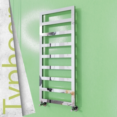 Radiva - TYPHOON Paslanmaz Çelik Havlupan 400x1160 Ayna Polisaj