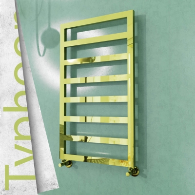 Radiva - TYPHOON Paslanmaz Çelik Havlupan 400x1580 Altın (1)