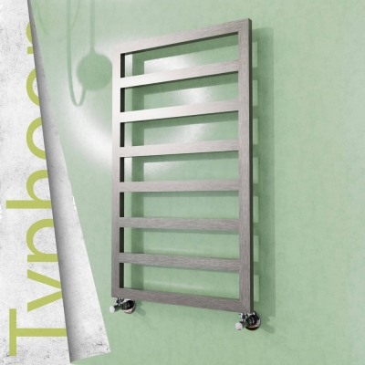 Radiva - TYPHOON Paslanmaz Çelik Havlupan 400x1580 Satine Polisaj - 500