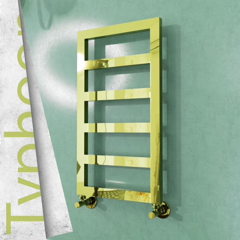 TYPHOON Paslanmaz Çelik Havlupan 400x740 Altın - 1TYP04000740K2PS