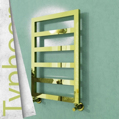 Radiva - TYPHOON Paslanmaz Çelik Havlupan 500x1020 Altın - 500