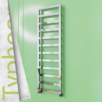 Radiva - TYPHOON Paslanmaz Çelik Havlupan 500x1160 Ayna Polisaj - 500