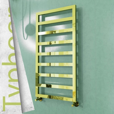 Radiva - TYPHOON Paslanmaz Çelik Havlupan 500x1580 Altın