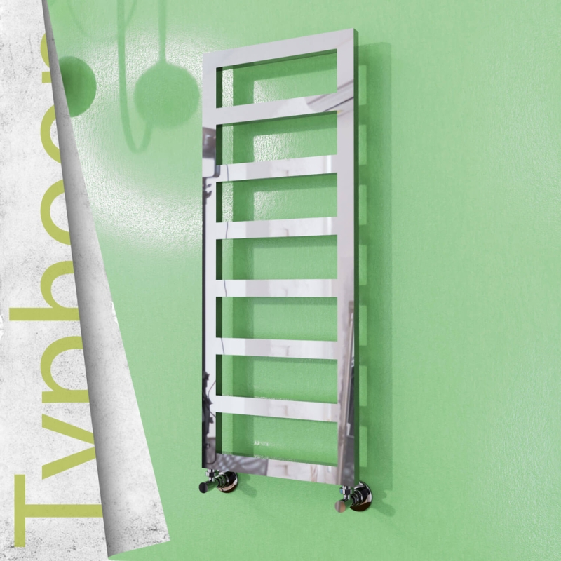 TYPHOON Paslanmaz Çelik Havlupan 500x740 Ayna Polisaj - 1TYP05000740P2PS