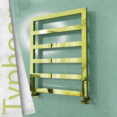 Radiva - TYPHOON Paslanmaz Çelik Havlupan 600x1160 Altın (1)