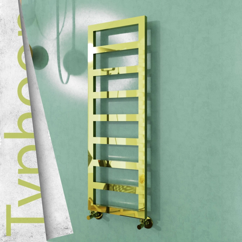 TYPHOON Paslanmaz Çelik Havlupan 600x740 Altın - 1TYP06000740K2PS