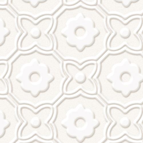 Unica Target Bon Ton White on White Yer-Duvar Karosu 20 x 20 cm - 10DOLCE2020WOW