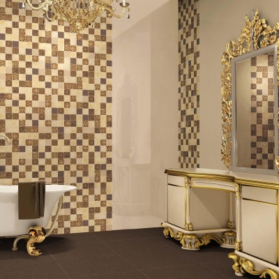 Unica Target Duvar Karosu Luxury Brown&Beige Mix 2 Mat 30 x 30 cm (1)