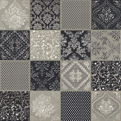 Unica Target Duvar Karosu Luxury Grey Mix 1 Parlak  30 x 30 cm