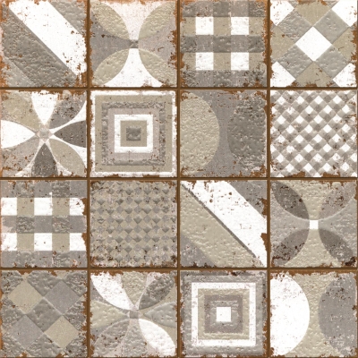 UNICA TARGET - Unica Target Mikonos 03 Grey Yer-Duvar Mozaik 29 x 29 cm - 32