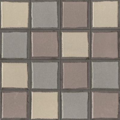 UNICA TARGET - Unica Target Yer Duvar Mozaik Soffio Brown Mix 29 x 29 cm - 115