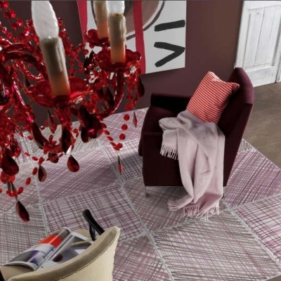 UNICA TARGET - Unica Target Duvar Karosu Tractus Purple Grape 20 x 20 cm (1)