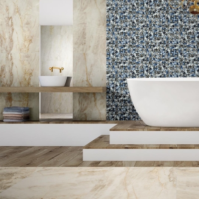 UNICA TARGET - UnicaTarget Yer Duvar Karosu I Marmi Borbone Glossy 60 x 120 cm (1)