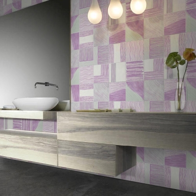 UnicaTarget Duvar Karosu Liquid Art Stormy Purple  20 x 20 cm (1)