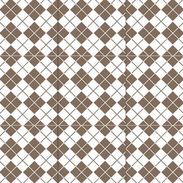 UnicaTarget Yer Duvar Karosu Mixed Brown & White 60 x 60 cm - 15HYDOLCEVITA00021