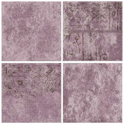 UNICA TARGET - UnicaTarget Yer Karosu Nomad Malva Lila 60 x 60 cm