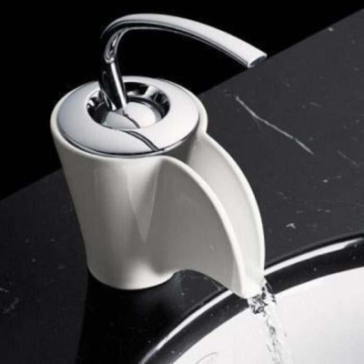 KOHLER - Kohler Lavabo Bataryası Vas Tulumba Beyaz (1)