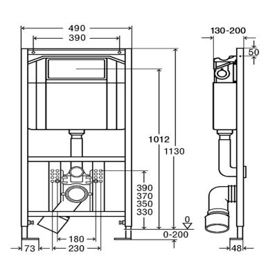 Viega Gömme Rezervuar - Thumbnail 10VIE60666400