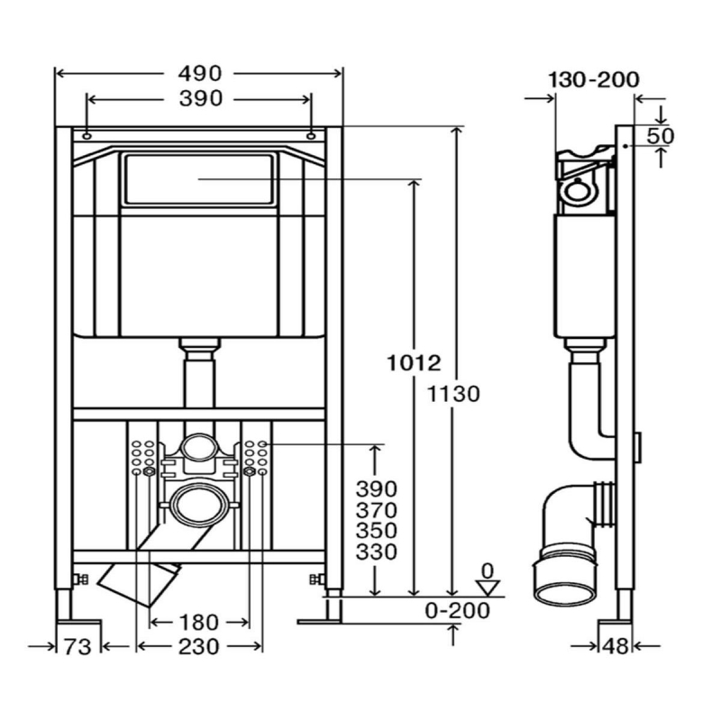 Viega Gömme Rezervuar - 10VIE60666400