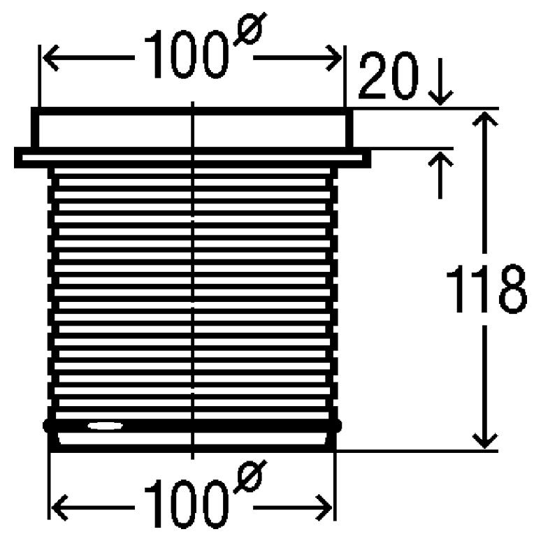 Viega Yer Sifonu Yükseklik Dengeleme Parçası Çap 10 cm - 10VIE11149600