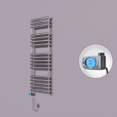 Radiva - Volga Dekoratif Elektrikli Havlupan 500x1600 Krom (Musa Termostat) 600W