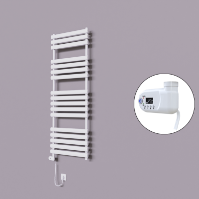 Radiva - Volga Dekoratif Elektrikli Havlupan 600x1600 Beyaz (Thesis Termostat) 900W (1)