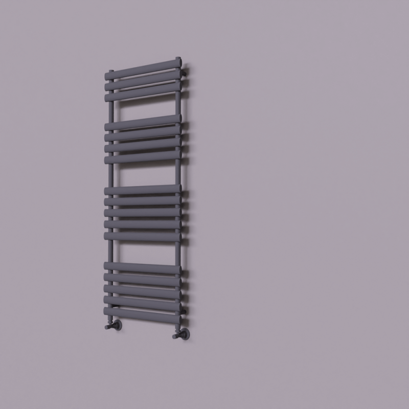 Volga Dekoratif Havlupan 600x1600 Koyu Antrasit - 1VOL06001600B6TS