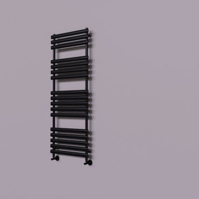 Radiva - Volga Dekoratif Havlupan 600x1600 Siyah