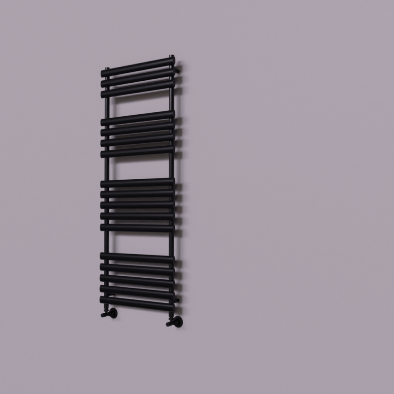 Volga Dekoratif Havlupan 600x1600 Siyah - 1VOL06001600B3TS