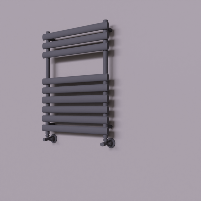 Radiva - Volga Dekoratif Havlupan 600x800 Koyu Antrasit