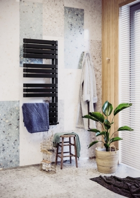 Radiva - WARP S Tasarım Havlupan 500x1110 Siyah (1)