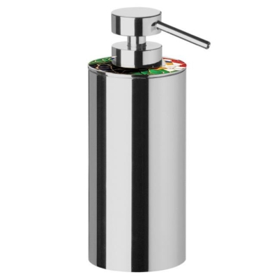 WINDISCH - Windisch Sıvı Sabunluk Gaudi Round Krom / Renkli 90416CRC - 1