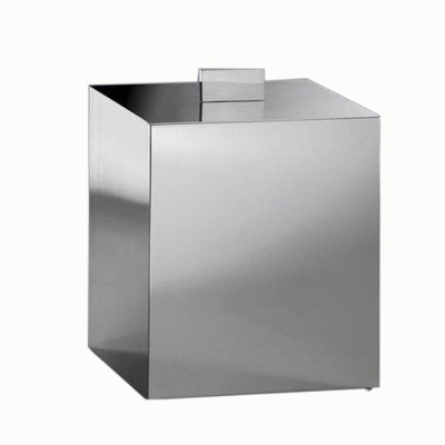 WINDISCH - Windisch Çöp Kutusu Kapaklı Kare Parlak Krom 89139CR