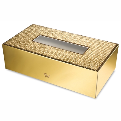 WINDISCH - Windisch Kleenex Kutusu Swarovski Kristal /Altın 87539O
