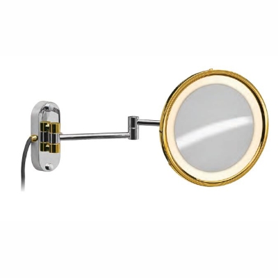 WINDISCH - Windisch Makyaj Aynası Led Gün Işıklı Çift Kollu Altın 99250O - 1