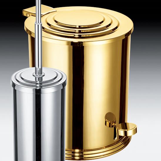 Windisch Çöp Kutusu Pedallı Parlak Altın 89100O - 20AKS89100O