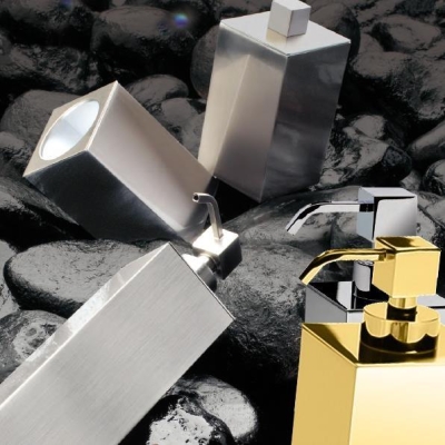 WINDISCH - Windisch Sıvı Sabunluk Square Metal / Krom 90419CR (1)